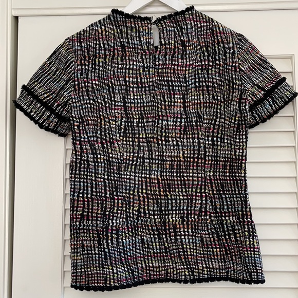 Sara Campbell Colorful Woven Top - Picture 7 of 13